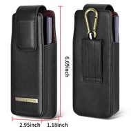 Suitable for Folding Screen Mobile Phone Waist Bag Outdoor Sports Magnetic Buckle Construction Site 