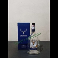 Empty Bottles Used Bottles dalmore 18+boxes/decorations/collection/display