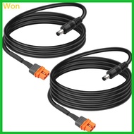 Won Energy Storage Adapter Cable XT60i F Female Connector to DC5521 Male Plug Wire