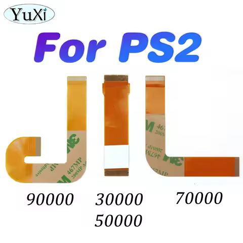 2Pcs For PS2 Flex Flexible Flat Ribbon Cable Laser Lens Connection For PS2 SCPH 9000X 9XXXX 50000 70