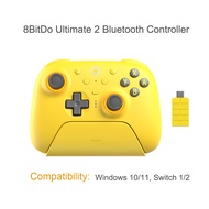8BitDo | 8BitDo - Ultimate 2 Wireless Bluetooth Controller with Charging Dock TMR Joysticks & 8Speed