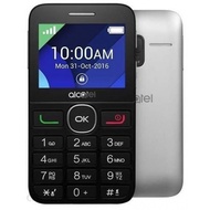 [STOCK CLEARANCE] 100% Original Alcatel 2019G Black/Metalic Silver {Cheap Old Man Phone}