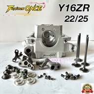 Y16ZR FURIOUS ONCE RACING HEAD 22/25 ROCKER ARM VALVE SET 22mm 25mm Y16