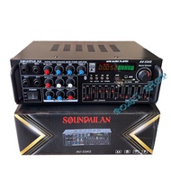 เครื่องขยายเสียงBluetooth AC/DC USB MP3 /SD CARD Stereo Power AMPlifier KARAOKE