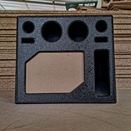 ตู้ลำโพง 8 แทกข้าง 8TK SEE สีระเบิดใส่โครงหล่อ&ปั้ม 2ก้อนได้ ตู้บลูทูธ