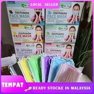 【READY STOCK MALAYSIA】 SIMPLY K KIDS FACE MASK HEADLOOP 50 PCS BFE95%