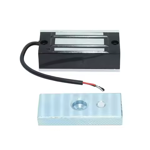 Heavy Duty Electric Magnetic Electromagnetic Lock 60KG/100Lbs Mini Electric Lock 12V/24V Magnetic Lo