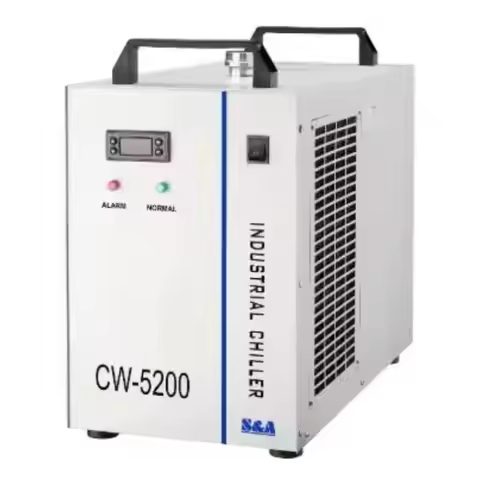 Water Chiller CW5200 for Machine Cooling Industrial Refrigeration Unit for CO2 Engraving Cutting Sys