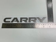 สติ๊กเกอร์ คำว่า CARRY สำหรับติดท้ายรถ SUZUKI CARRY sticker ติดรถ แต่งรถ ซูซุกิ