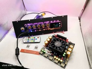 ชุดเพลท APTX 3 โม ย้ายสาย วัดแบตดิจิตอล ลาย S1 มีไฟled พร้อมแอม พร้อมใช้งาน