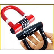 4-NUMBER Smart Password U-SHAPED LOCK