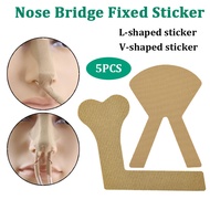 【Nasogastric Tube Feeding Supplies 】5Pcs Practical Nasal Feeding Tube Adhesive Tape Sticker Secureme