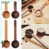 TEALY Measuring Spoon Kitchen Accessories Coffee Bean Scoop Gram Scoop Wooden