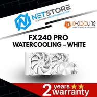 ID-COOLING FX240 PRO WATERCOOLING (WHITE) - ID-CPU-FX240-PRO-WHITE