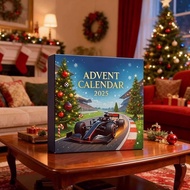 F1 Racing Team 2D Acrylic Decoration Christmas Advent Calendar