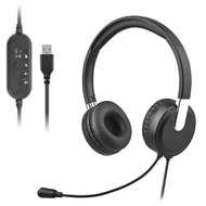 Private Model PC Call Headset Wired USB Headset Electric Headset Online Class Microphone Microphone