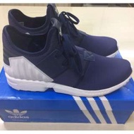 【全新出清】 Adidas Originals ZX FLUX PLUS 海軍藍 藍白 小Y3 深藍 S79061 忍者 繃帶鞋 US 11號  走路 慢跑 運動 都好穿的鞋