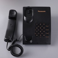 （ จัดส่งทันที）Panasonic โทรศัพท์บ้านสายเดี่ยว รุ่น KX-TS500 โทรศัพท์สายเดียว โทรศัพท์บ้าน  สำนักงาน