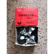 4 pc ball wheel set with bolts