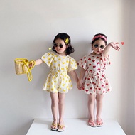 wholesale Baby Girl Clothes Set Summer Kids Outfits Infant Girls 2Piece Set Toddler Boy Clothing Cot