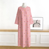 Kaftan Kejururawatan, Farhah, Saiz Bebas, Zip Halimunan Ready Stock Not See-Through Premium Korean C