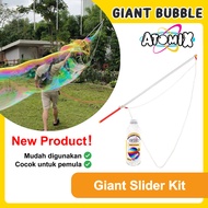 Atomix bubble - Giant Slider Starter Kit - Soap Balloon Package - Giant Bubble - Children's Toys