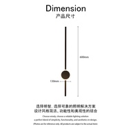 B809 BK+GD /  B081 BK  (8-24W)*2 3CLR LED WALL LIGHT