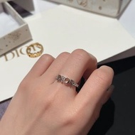 Dior 戒指 金色/銀色 情侶戒指