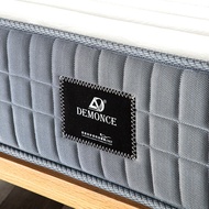 Goose down fabric latex mattress, high-manganese steel full-spring mattress, thermally treated hard 