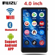 Ruizu Android MP3 Player WiFi Bluetooth Touchscreen 4 Inch - H6