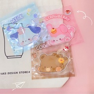 S90 Transparent Biscuit Ziplock Bag For Snacks Jewelry Storage Miscellaneous Packaging Cute Animal S