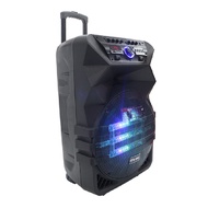 McRock 15-inch Bluetooth speaker, 100W wheeled speaker 