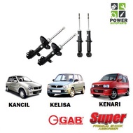 PERODUA KANCIL KELISA KENARIGAB ABSORBER FRONT REAR DEPAN BELAKANG 100% ORIGINAL HIGH QUALITY