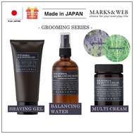 【MARKS＆WEB】Herbal Shaving Gel ( 130g ) Herbal Balancing Water ( 110ml / 100ml ) Herbal Multi Cream (