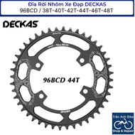 Đĩa Rời Nhôm Xe Đạp 96BCD 38T 40T 42T 44T 46T 48T DECKAS