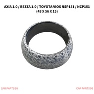 PERODUA AXIA 1.0 / BEZZA 1.0 / TOYOTA VIOS NCP151 / NSP151 EXHAUST PIPE CONE GASKET