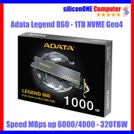 Adata SSD Legend 860 - 1TB PCIe Gen4 NVME M.2