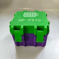 Camera Battery Storage Box NP-F970 Battery Storage Box Photography Lamp Battery Storage Box F970 Box