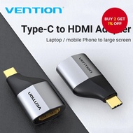 Vention USB C to HDMI Adapter, Type C to 4K HDMI Female 2.0 Converter, 60Hz for Projector, TV, Monit