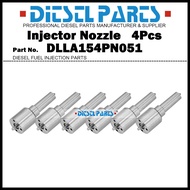 6Pcs Diesel Fuel Injector Nozzle Tips 105017-0510 DLLA154PN051 for ISUZU Forward 6BG1 6BD1