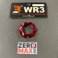 MERAH Triangle Steering Nut Triple Clamp WR3 Red Kawasaki ZX25R ZX-25R ZX 25R