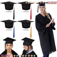 KUGIGI Graduation Hat, 2024 Happy Graduation Congrats Grad Mortarboard Cap, University Degree Ceremony Graduation Season University Academic Hat