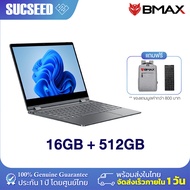 BMAX Notebook Y14 PLUS 2-in-1 laptop 360 yoga 14 นิ้ว Intel Gen13 N150 RAM 16GB SSD 512GB Multi-touc
