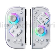 Aolion J20 for Switch 2 RGB Wireless Knight Left and Right Controller Hall Joystick bluetooth Gamepa