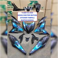 Body Cover Set Rapido Y15ZR V2 Yamaha STICKER TAMPAL Doxou Edition Ysuku Accessories Motor Y15 Coverset V2