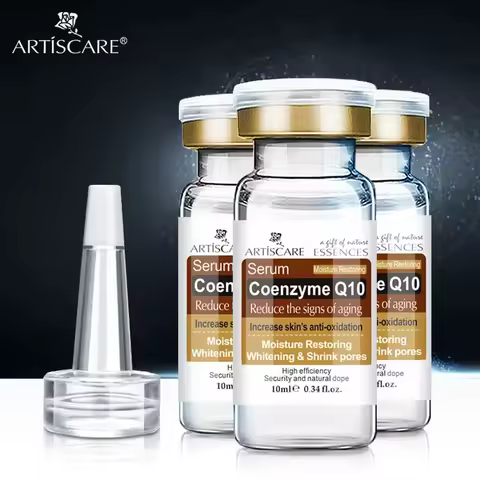 ARTISCARE Coenzyme Q10 3Pcs Serum anti aging and minimize pores essence tighten and flabby skin Best
