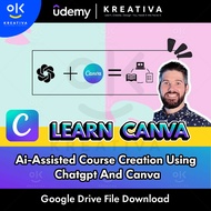 Video Course - Ai-Assisted Course Creation Using Chatgpt And Canva | Learn Canva Course