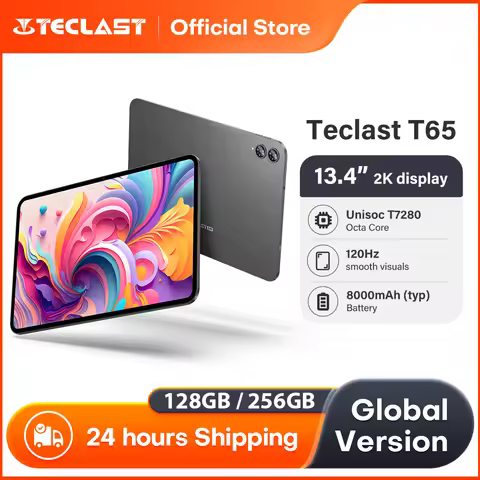 Teclast T65 13.4 inches 2K 120Hz Screen Unisoc T7280 Octa Core Max 26G RAM 128GB ROM 8000mAh Battery