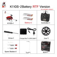 St【จัดส่งที่รวดเร็ว】 WLtoys XK K110S โดรนขนาดเล็ก RC 2.4G 6CH 3D 6G ระบบไร้แปรงมอเตอร์ RC เฮลิคอปเตอ