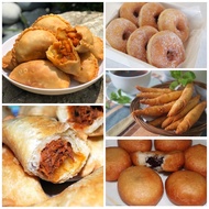 KUIH FROZEN | KARIPAP FROZEN | DONUT FROZEN | ROTI GORENG | 1 PACK 10 BIJI | KARIPAP GULUNG | KUIH F